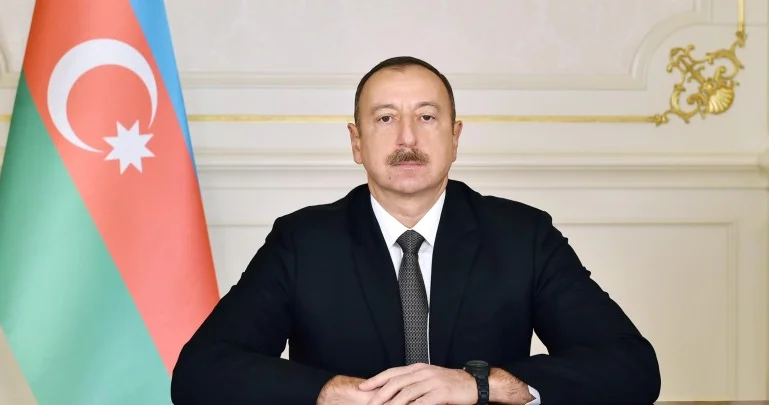 Prezident Əziz Sancarın təltif olunması mərasimində
