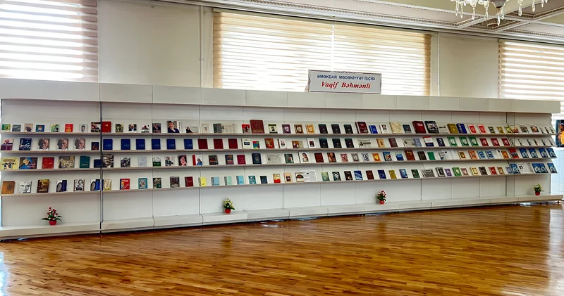 Milli Kitabxanada “Əməkdar mədəniyyət işçisi Vaqif Bəhmənli” adlı kitab sərgisi açılıb