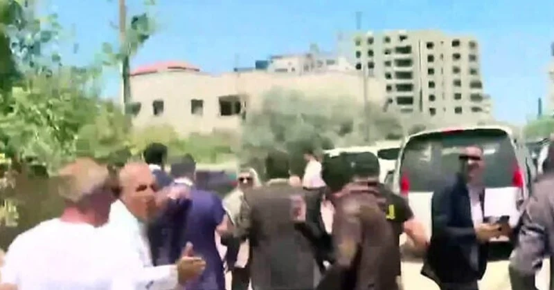 ЦАХАЛ обстрелял дипломатов в Палестине видео