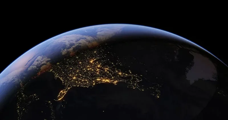 Bu Google Earth görüntüsü dünyaya baxışınızı dəyişəcək!