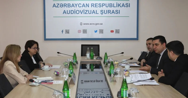 Audiovizual Şurada dövlət büdcəsindən maliyyələşən ümumölkə yerüstü televiziya yayımçılarının nümayəndələri ilə görüş keçirilib