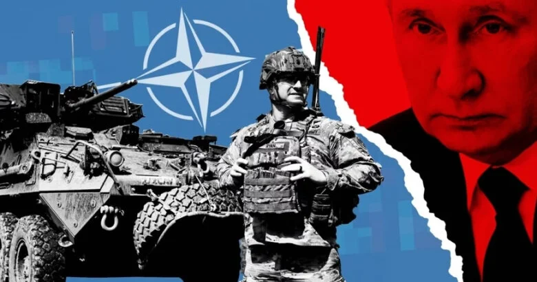 NATO əsgərləri ruslarla döyüşə hazırlaşır