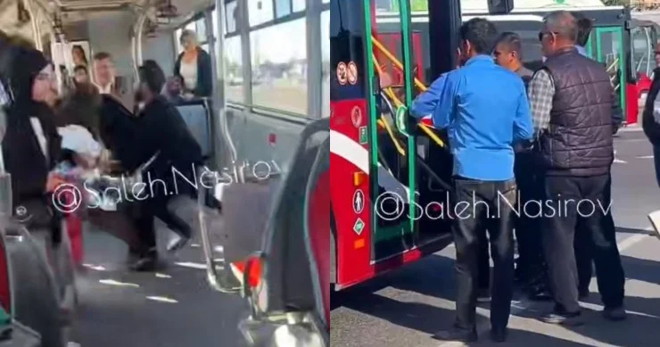 Avtobusda İNSİDENT: qızını oğlanla tutan ata dava saldı VİDEO YENİLƏNİB