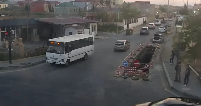 Binəqədidə bağlanan yol açıldı