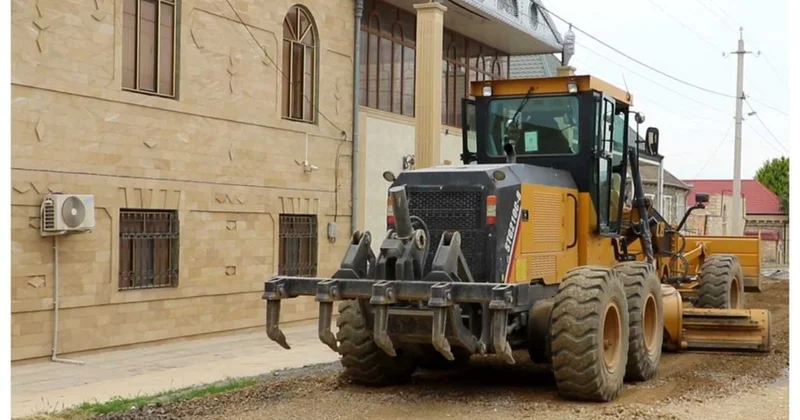Şəmkirdə kəndlərarası avtomobil yolu layihəsinin icrasına start verilib