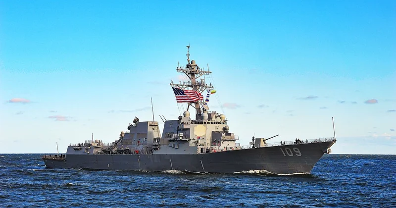 США разместили на Ближнем Востоке два эсминца, вооружённые лазерным оружием