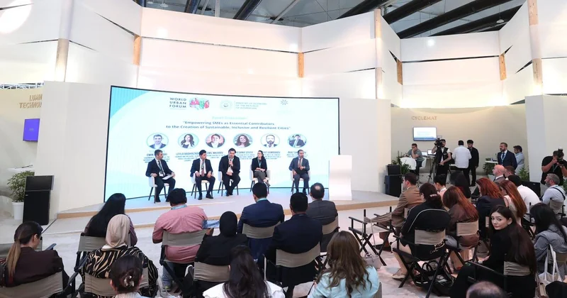 WUF13 çərçivəsində KOB ların dayanıqlı şəhər inkişafında rolu müzakirə edilib FOTO