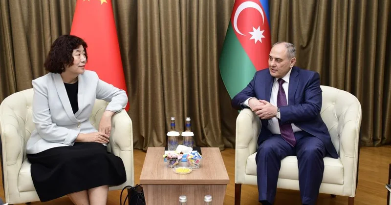 YAP Sədrinin müavini ilə Çinin Azərbaycandakı səfiri arasında görüş keçirilib