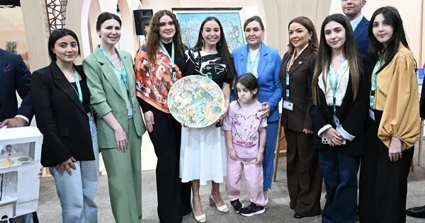 Leyla Əliyeva Urban Expo sərgisində