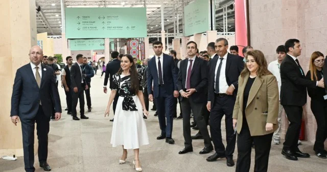 Leyla və Arzu Əliyevalar Urban Expo sərgisi ilə tanış olublar FOTOLAR