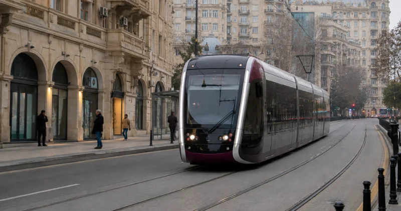 Bakıda tramvay xətləri bu tarixdə istifadəyə veriləcək