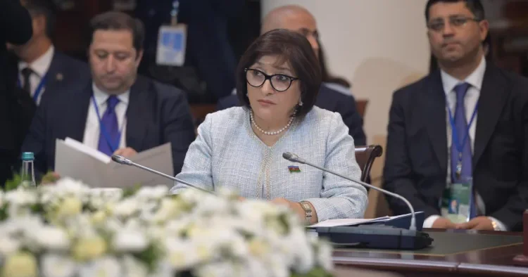 Sahibə Qafarova MDB PA nın Şura iclasında çıxış ETDİ