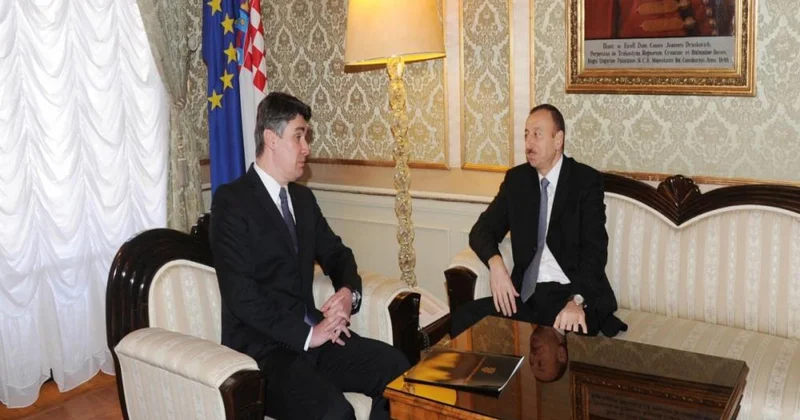 Xorvatiya Prezidenti Azərbaycan liderini təbrik edib