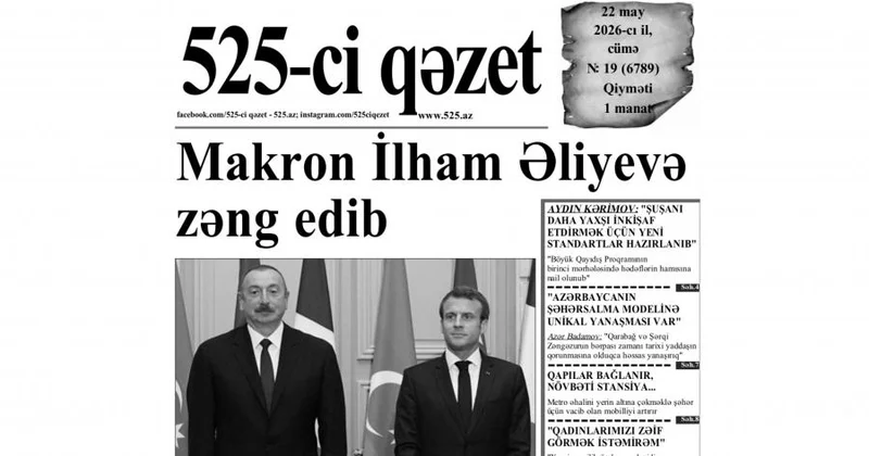 “”in 22 may sayında nələr var? ANONS