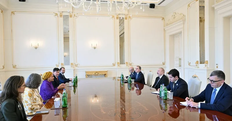 Президент Азербайджана принял заместителя генерального секретаря ООН