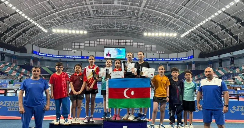 Azərbaycan tennisçiləri Əndicanda 4 medal qazandı