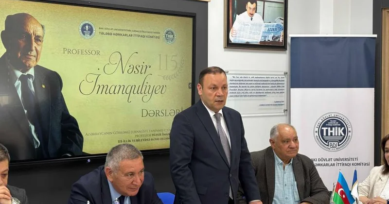 BDU da “Professor Nəsir İmanquliyev dərsləri” layihəsinin ilkin mərhələsinin bağlanış mərasimi