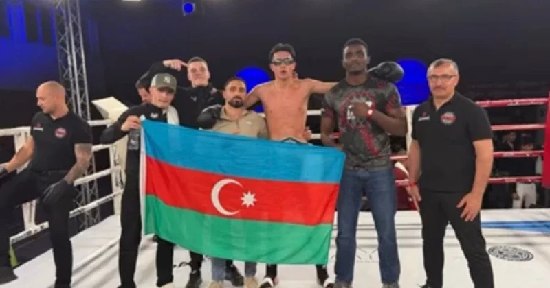 Kəlbəcərli gənc Barselonada Azərbaycan bayrağını zirvəyə qaldırdı FOTO VİDEO