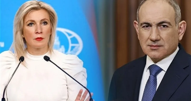 Zaxarova Nikol Paşinyanı Aİİ dən uzaqlaşmaqda ittiham etdi