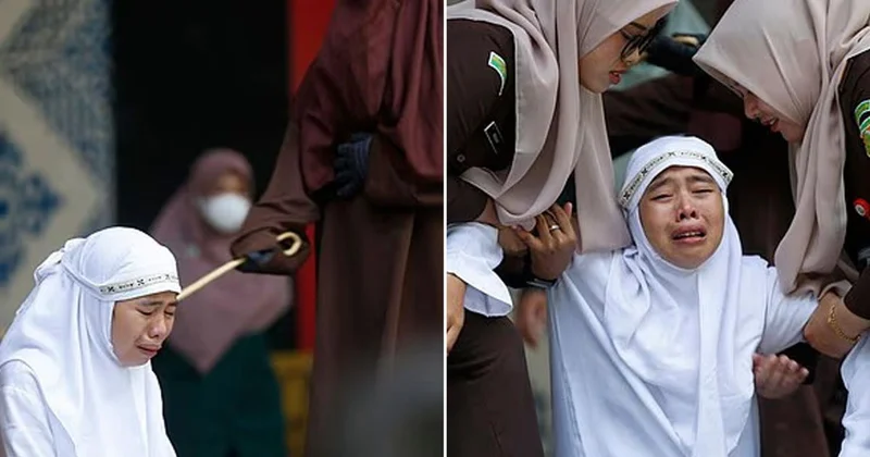 Başqası ilə münasibətdə olan evli qadına 100 qamçı cəzası verildi Huşunu itirdi