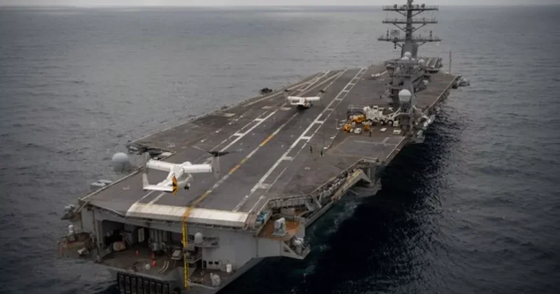 США направили ударную авианосную группу в Карибское море ВИДЕО
