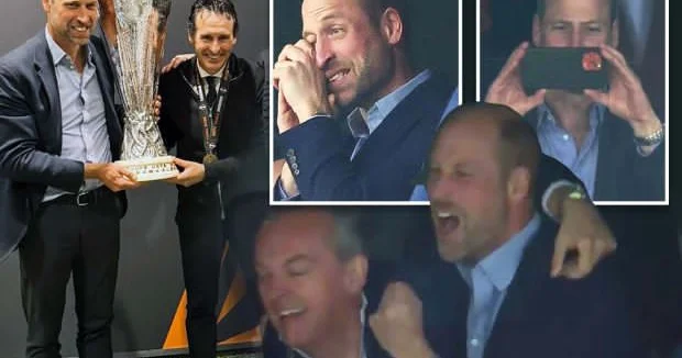 Aston Villa nın 44 illik həsrətə son qoyması Şahzadə Uilyamı göz yaşlarına boğdu