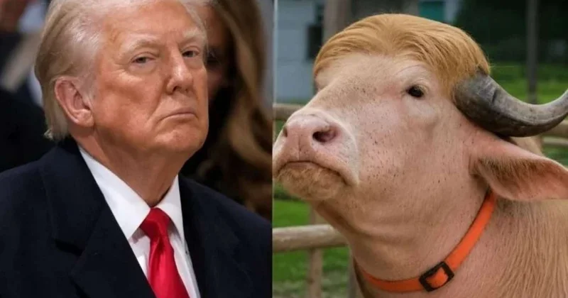 Donald Trampa bənzəyən buğa gündəm oldu: Qurbanda kəsəcəklər
