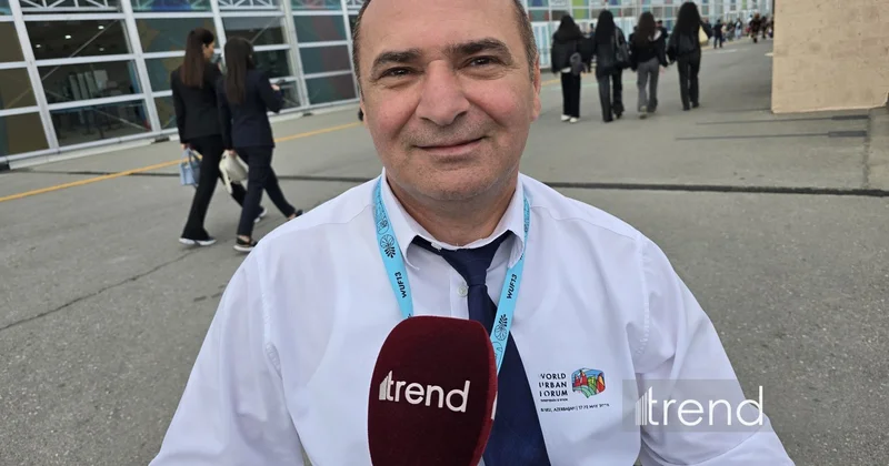 На WUF13 в Баку даже созданы специальные санитарные зоны для собак поводырей Кямал Мамедов
