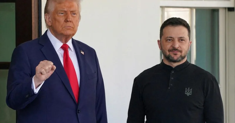 Zelenski Trampla Rusiyaya qarşı sanksiyaları müzakirə edəcək