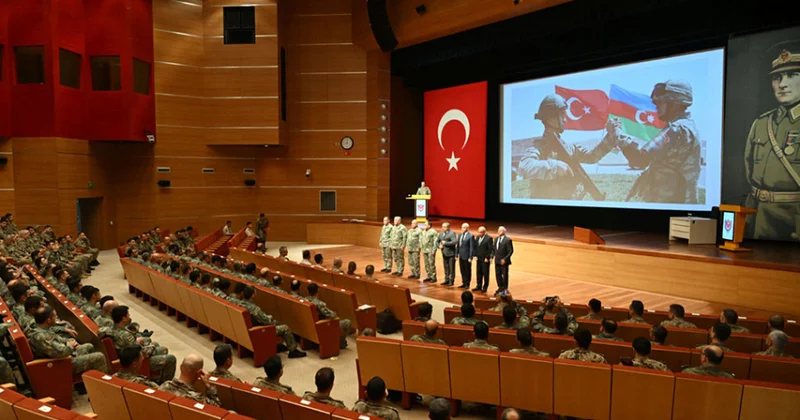 Azərbaycan və Türkiyə Milli Müdafiə universitetlərində təhsil alan zabitlərin birgə hərb oyunu keçirilib