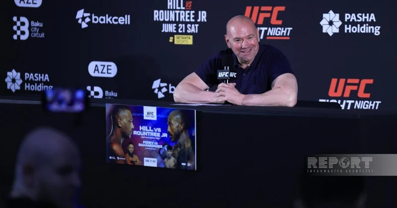 Президент UFC: Я уеду из Азербайджана с прекрасными впечатлениями