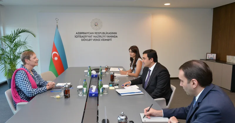DVX rəisi BVF nümayəndəsinə vergi sahəsində görülmüş işlər barədə məlumat verib