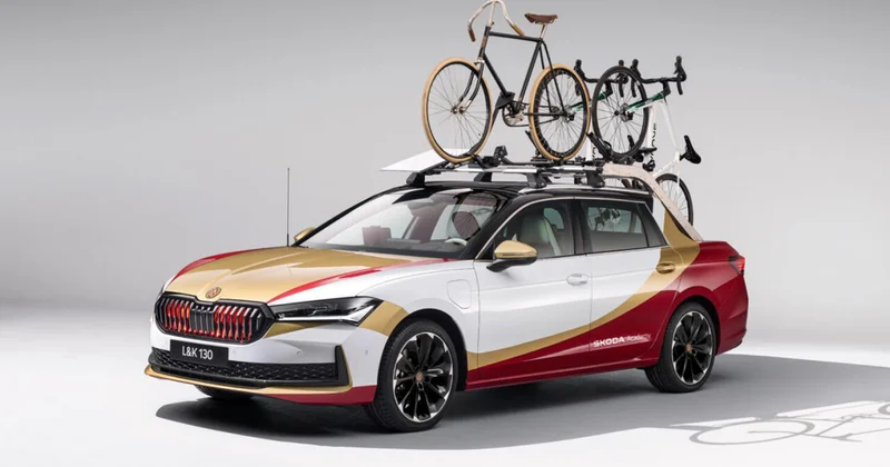 Skoda сделала из универсала Superb пикап с выдвижной платформой