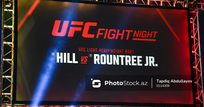 Bakıda UFC Fight Night gecəsi BAŞLADI