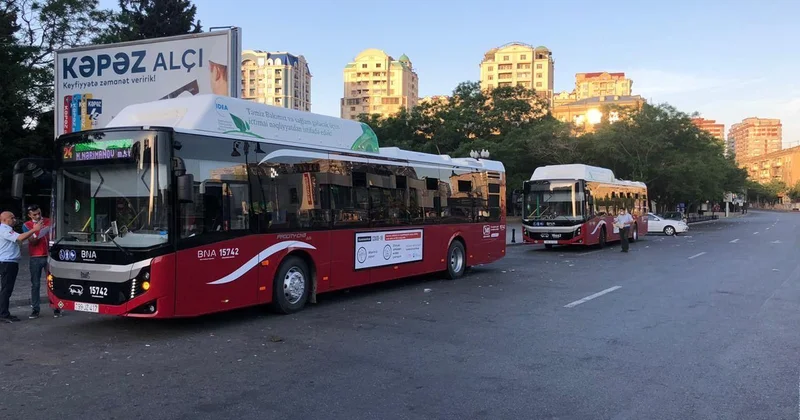 В Баку временно изменится маршрут трех автобусов