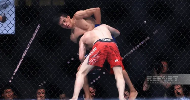 Cənubi Koreyadan olan döyüşçü Bakıdakı UFC turnirində qələbə qazandı YENİLƏNİB