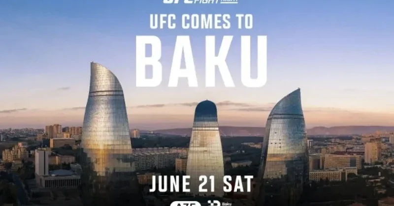 Bakıda ilk UFC qalibi Muhammed Usman oldu