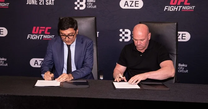 UFC ilk dəfə Azərbaycanda!