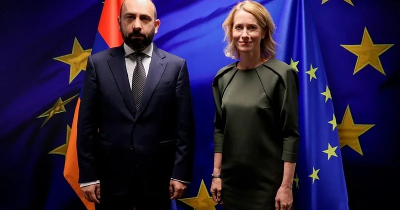 Mirzoyan və Kallas Ermənistan Azərbaycan münasibətlərinin normallaşmasını müzakirə ediblər
