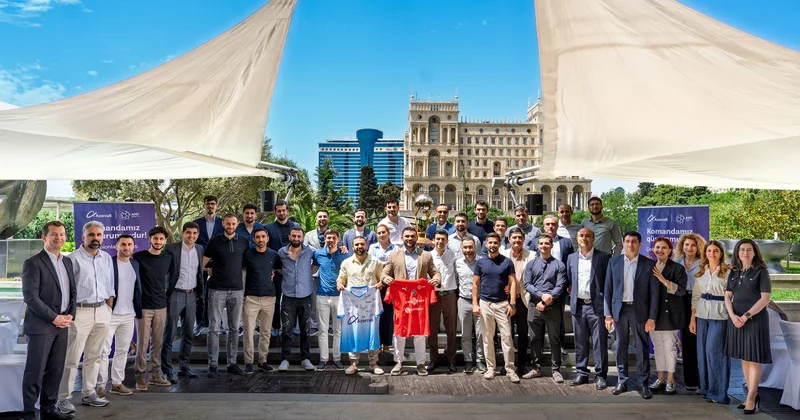 Azercell dünya çempionlarını təbrik etdi FOTOLAR