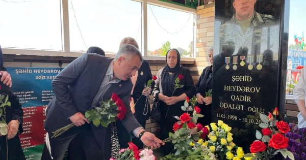 Abşeronda şəhidlərimiz və onların ailə üzvləri növbəti dəfə ziyarət olunub FOTOLAR