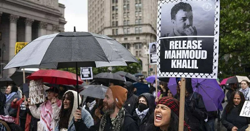 ABŞ dəki fələstinli fəal saxlandığı təcridxanadan azad edilib