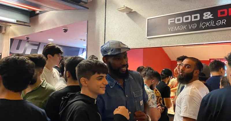 “Qarabağ”ın futbolçuları “UFC Fight Night”da