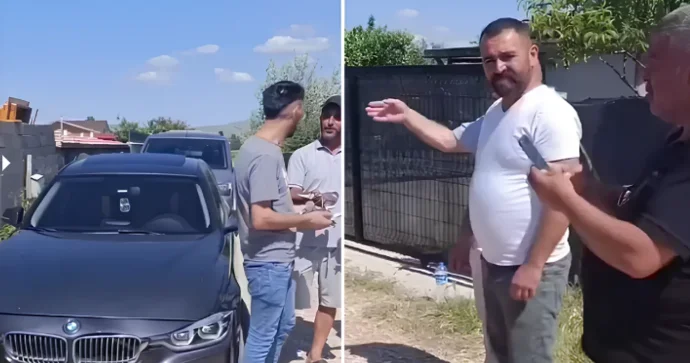 “BMW” ilə 4 ədəd quşu barter elədilər VİDEO