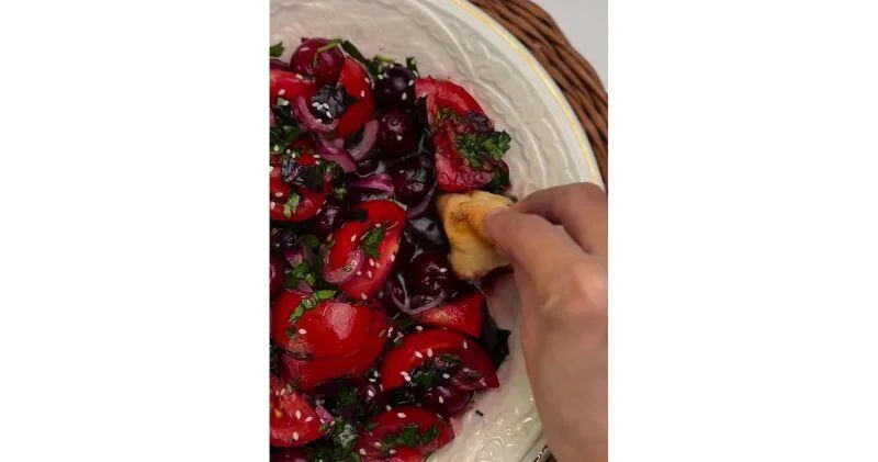 Салат из черешни от gny_sweets ВИДЕО