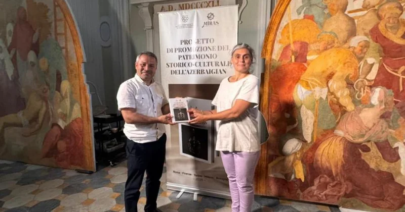 “Azərbaycanın arxeoloji irsi” kitabı İtaliyada elmi və mədəni ictimaiyyətə təqdim olunur