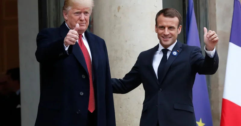 Макрон: Позиция Трампа по российско украинскому конфликту изменилась