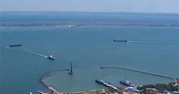 Rusiya ilə Krım arasındakı bərə keçidinə zərbə endirilib...