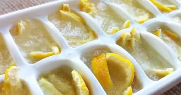 Donmuş limonun möcüzəvi faydaları Bunları edin