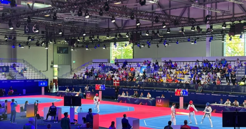 Universiada: Nicat İsmayılzadə ilk qələbəsini qazanıb